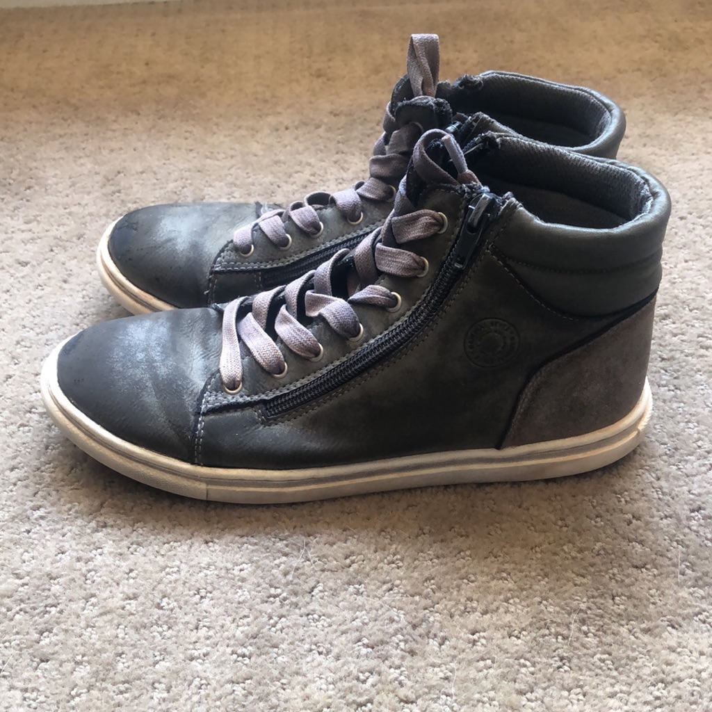 Bull Boxer Real Leather Ankle Length Shoes  Size 6